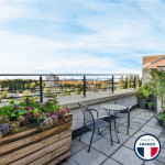 Garde-corps Aluminium Pristina 3 Lisses 1m sur Muret