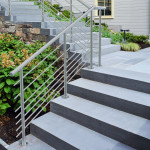 Balustrade Aluminium Profil Rond Prague 7 Lisses Sur Mesure