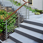 Balustrade Aluminium Profil Rond Prague 7 Lisses Sur Mesure