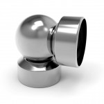 Angle Réglable Main Courante Ronde Aluminium