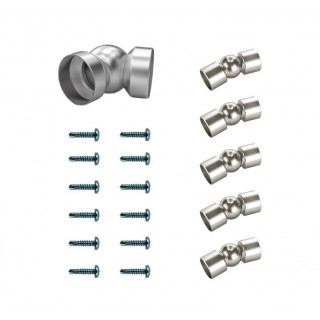 Angle Réglable Main Courante Ronde Aluminium