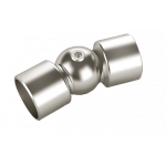 Angle Réglable Main Courante Ronde Aluminium