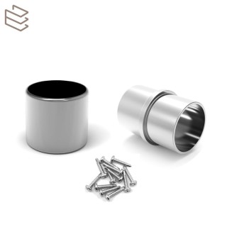 Manchon Main Courante Ronde | Raccord Garde-Corps Alu