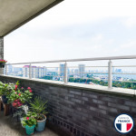 Garde-corps sur muret alu Pristina 3 lisses sur mesure