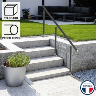 Rambarde Aluminium Ronde 1m Prague | Kit Garde-Corps