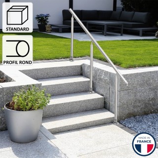 Rambarde Aluminium Rond 2m Prague - Garantie 5 ans