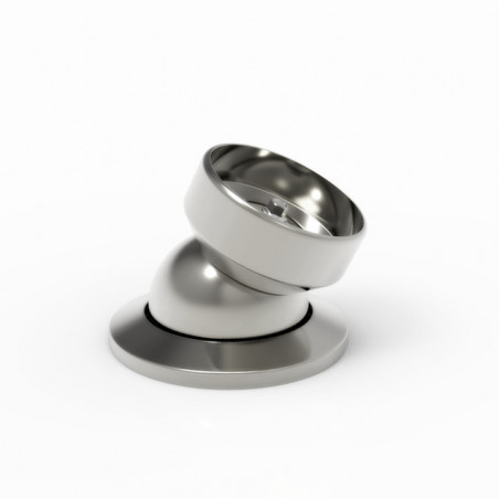 Départ Mural Réglable Main Courante Ronde Aluminium