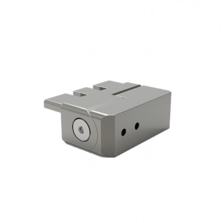 Départ Mural Ajustable Main Courante Rectangle Alu