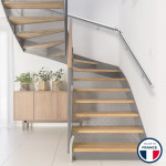 Main Courante Aluminium Ronde Oslo sur Mesure | Garde-Corps