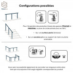 Balustrade Aluminium Prague 5 Lisses Sur Mesure