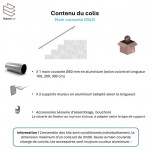 Main Courante Aluminium Ronde Oslo sur Mesure | Garde-Corps