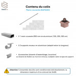 Main Courante Aluminium Rectangle Sur Mesure Bamako