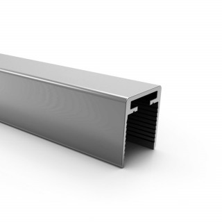 Main Courante Carrée 28x30mm | Profilé Alu Majuro & Monaco