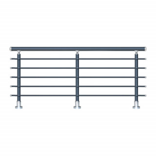 Balustrade Aluminium Prague 5 Lisses Sur Mesure