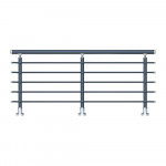 Balustrade Aluminium Prague 5 Lisses Sur Mesure