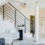 Balustrade Aluminium Pristina 5 Lisses 3m Profil Carré