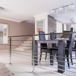 Balustrade Aluminium 3m Pristina 7 Lisses | Fabrication Française