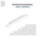 Main Courante Aluminium Ronde 1m Oslo | Kit Sécurité