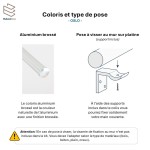 Main Courante Aluminium Ronde 3m Oslo | Kit Sécurité