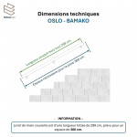 Main Courante Aluminium Bamako 2m | Kit Garde-Corps