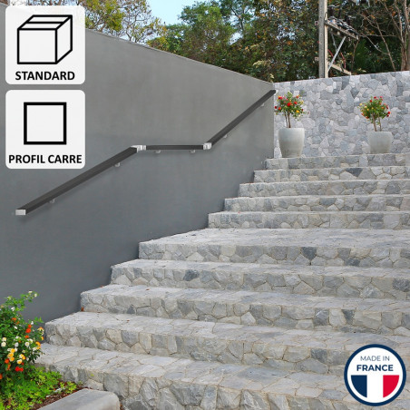 Main Courante Aluminium Bamako 2m | Kit Garde-Corps