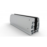 Rail sol alu 30cm pour verre garde-corps