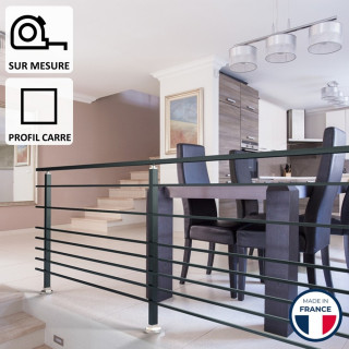 Balustrade Aluminium Pristina 7 Lisses | Fabrication Française