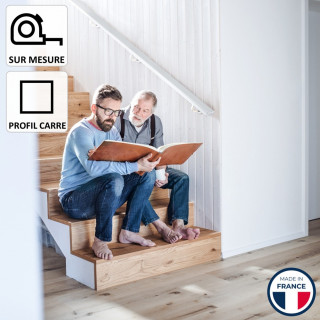 Main Courante Aluminium Rectangle Sur Mesure Bamako