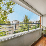 Garde-corps Aluminium Profil Rond 2m Prague 3 Lisses