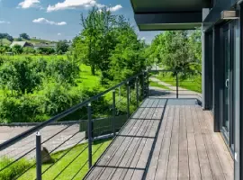 Balustrade à lisse - prague 5 lisses